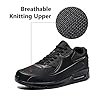Padgene Men Women Running Shoes Sports Trainers Breathable Lightweight Sneakers Air Cushion Low Top Footwear Waking Fitness Lace up Shoes for Walking Gym Jogging Fitness Athletic Casual #1