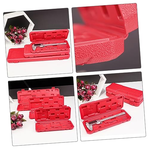 Caja plástica portátil para calibrador con cubierta protectora miniatura 3