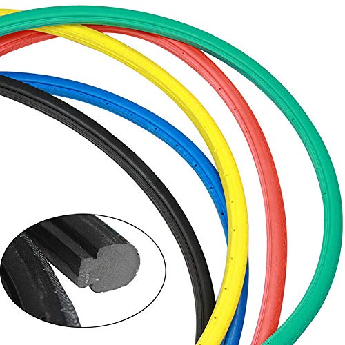DEBBD 700 x 23c Fahrrad Vollgummireifen Rennrad Reifen Mode Fahrrad Radfahren Tubless Riding Solid Reifen für Rennrad Fixed Gear Cover