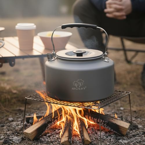 Bouilloire de camping haute capacité pour grands groupes