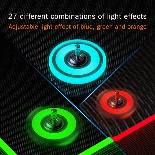 Image of INNOPLUS Fidget Spinners, Fidget Spinner Gifts for Adults, Finger Hand Spinner, Metal Fidget Spinner, Fidget Toys, Fidgets for Teens, Stress Anxiety ADHD Relief Figets Toy, Luminous Night Effects