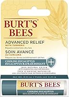 Burt's Bees Natural Advanced Relief Eucalyptus Lip Balm, 1 Tube, 4.25 gram (91100-00)
