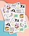 xo, Fetti Pirate Crew Temporary Tattoos - 48 Gold Foil Pcs | Birthday Accessory, Girl Treasure Hunt Decorations, Kids Ahoy Party Favor, Cute Pink Activity