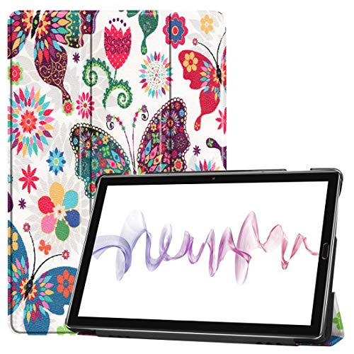 Coque Huawei Mediapad M6 10.8 design papillon pour vos loisirs à la maison