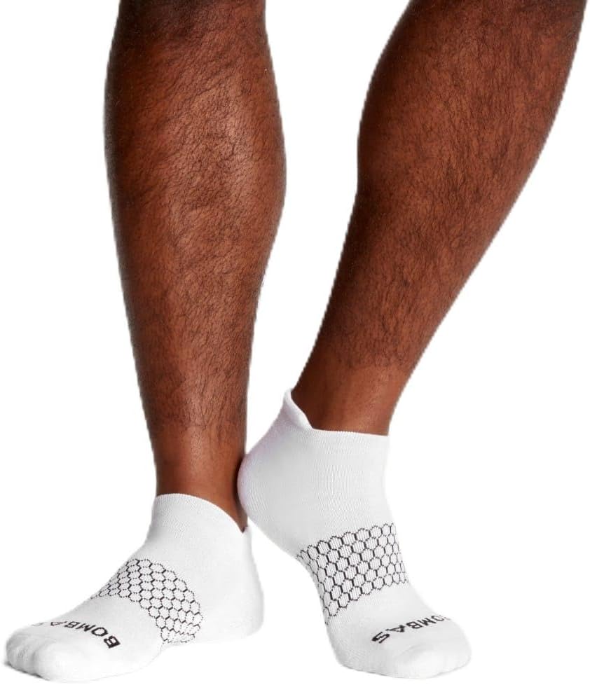 Men's Originals Ankle Socks White Large (4 Pair)