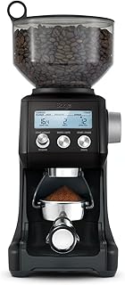 The Smart Grinder Pro - Conical Burr Coffee Grinder - Programmable, Automatic - 450g Coffee Bean Capacity, 60 Precise Grind Settings - Black Truffle