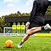 FORZA Astro Fußball-Dummies (Unterlage Werden enthalten) | Freistoß Dummies für Fussball | 3 Größe erhältlich | Eignen Sich für mehrere Oberflächen (Mini, Einzeln)