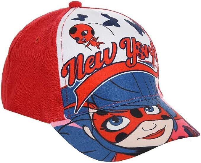Miraculous Girls Kids Ladybug Baseball Caps