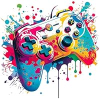 milaosk Pegatinas de pared 3D Gamer Pegatinas de pared Gamepad