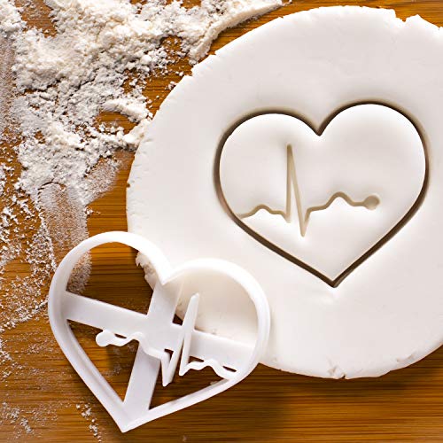 Ecg Small Size Cookie Cutter, 1 Piece - Bakerlogy #TOP1