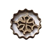 croix occitane or pendentif Modèle déposé La Boite à Cookies Emporte-pièce Croix Occitane