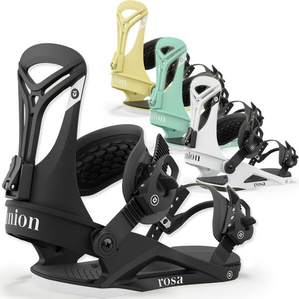 軽量！痛くならないバイン！UNION ROSA ユニオン　ローザ Rosa Women's Snowboard Binding | Union Binding Company