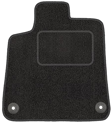 Felpudo de terciopelo para el lado del conductor para Citroen C5 I (2001-2008) - 1 pieza - Ajuste perfecto Cover