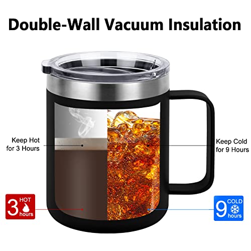 GINGPROUS-Inspirational-Gifts-for-Men-Im-Trying-to-Be-Awesome-Today-Stainless-Steel-Coffee-Mug-Thank-You-Gifts-Work-Gifts-Christmas-Gifts-for-Men-Friends-Bro-Office-Coworkers-Him-Dad12Oz-Black