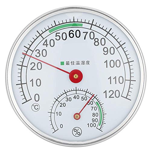 Fdit Wall Hanging Type Sauna Room Thermometer Hygrometer Temperature Humidity Meter Measurement Tool for Sauna Accessory