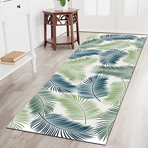 Tapis couloir antidérapant floral 3D évite les glissades entrée cuisine