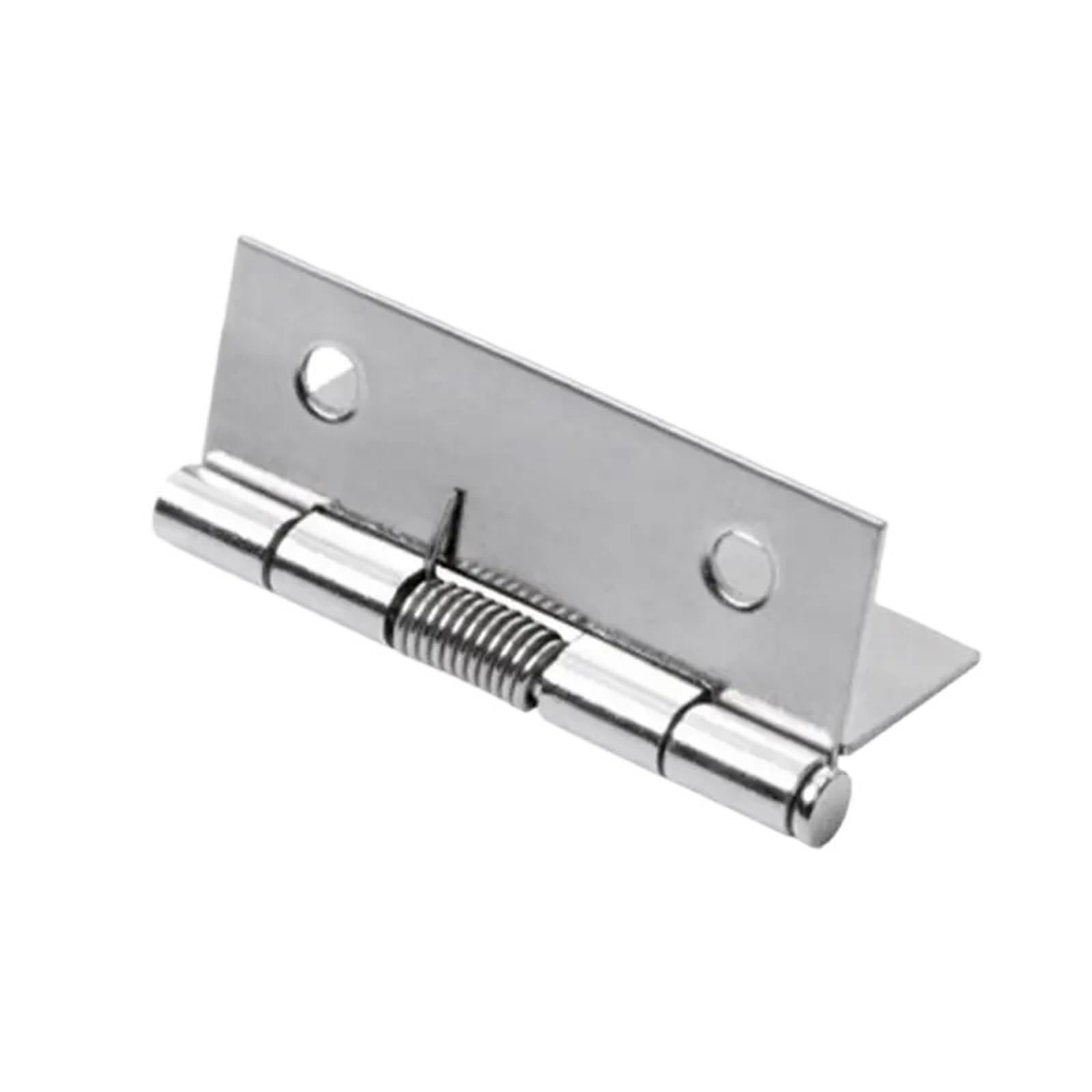 Wsqhao One Color 6Pcs Spring Door Hinges Automatic Rebound Hinge With Stainless Steel Window Cupboard Folding Furniture Hardware For Doors(4 Inch)