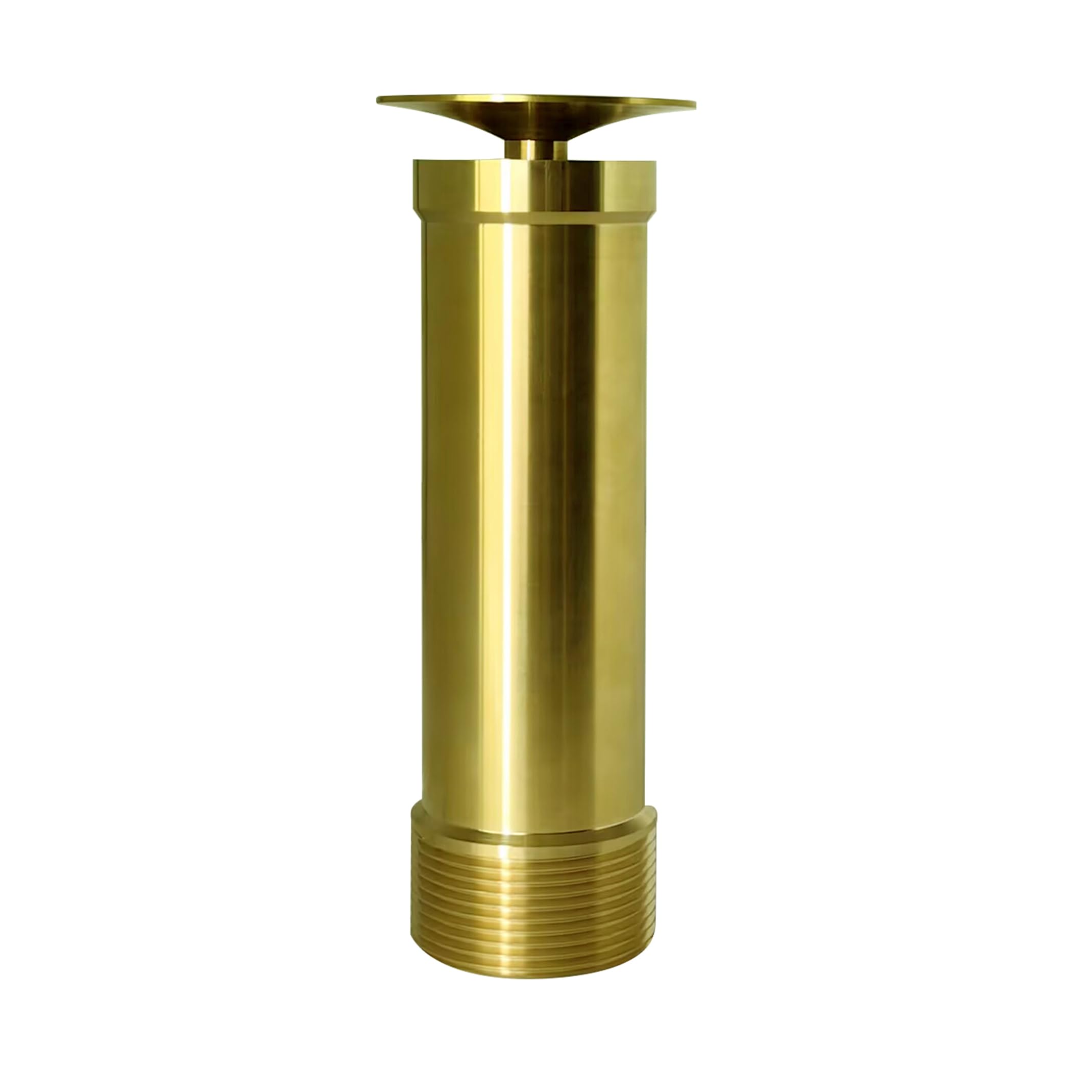 Cabezales de boquilla de fuente ajustables de latón, boquilla de pulverización de fuente de campana de agua, crea hermosas imágenes para estanques de jardín y patios FN08 (2 pulgadas - DN50)