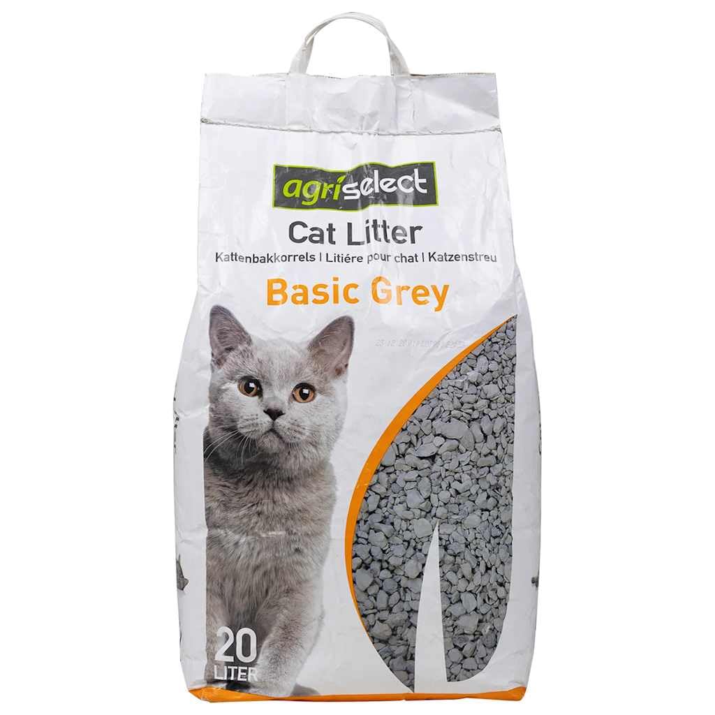 Arena para gatos Bentonita con aroma a polvo para bebés, 20 L, absorbente, control de olores, sin polvo, duradero para la caja de arena para gatos, apartamentos, baño, higiene económica