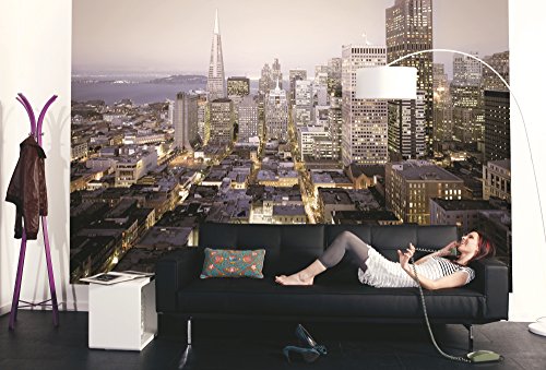 Komar 8-709 Urban 8-Panel Wall Mural