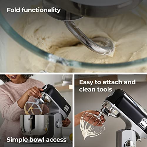 Kenwood KMX754BK Stand Mixer 5L Capacity 1000W Motor Black - Image 5