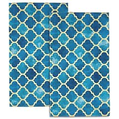 Blue Turquoise Green Moroccan