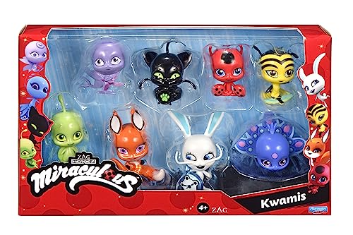 Pacote de 8 Kwamis Miraculous