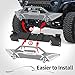 OEDRO Front Bumper Compatible with 2018-2026 Jeep Wrangler JL & Unlimited JLU (2/4 Doors) 2020-2026 Gladiator JT, Full Width Off Road Bumper w/D-Rings & Winch Plate Mounting & Paintable Armor