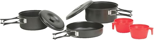 Miniatura 1 de Stansport Juego de cocina de granito negro - 2 personas (362-20)