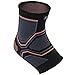 Kunto Fitness Ankle Brace Compression Support Sleeve for Athletics, Injury Recovery, Joint Pain, and More! (Medium)