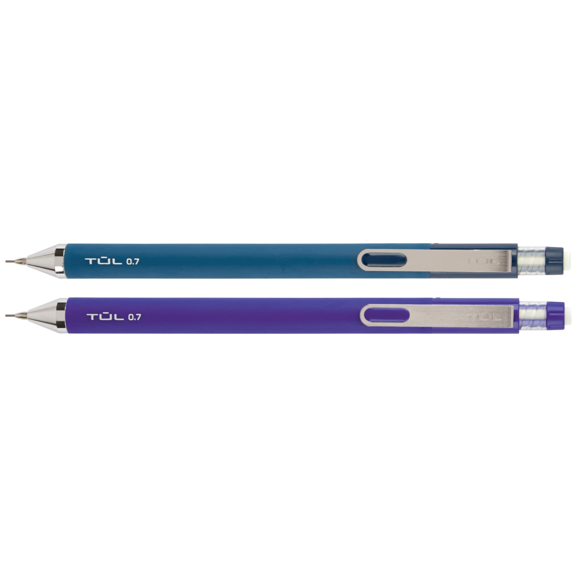 TUL® Portaminas, 0,7 mm, azul marino/azul real, paquete de 2