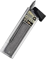 Vista 3 de Minas de recambio Pentel Super Hi Polymer, 2 pulgadas, 90 piezas (C25BPHB3-K6), Gris