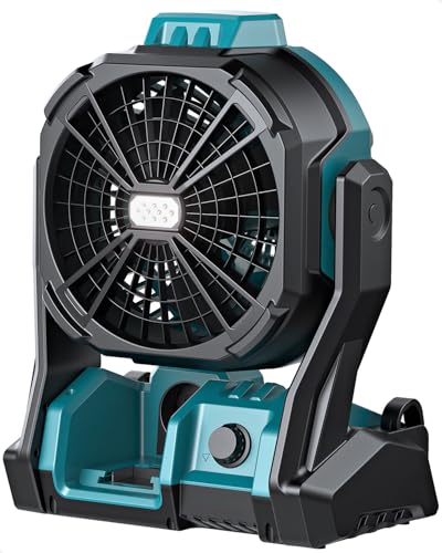 DeForce Battery Fan with LED Light