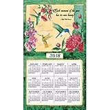 2018 Wings & Blossoms Towel Calendar