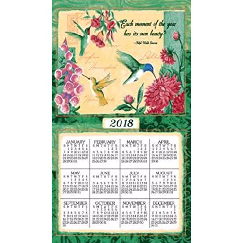 2018 Wings & Blossoms Towel Calendar