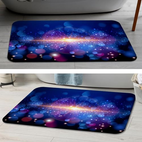 Tapis de bain absorbant et lavable pour douche et porte intérieure