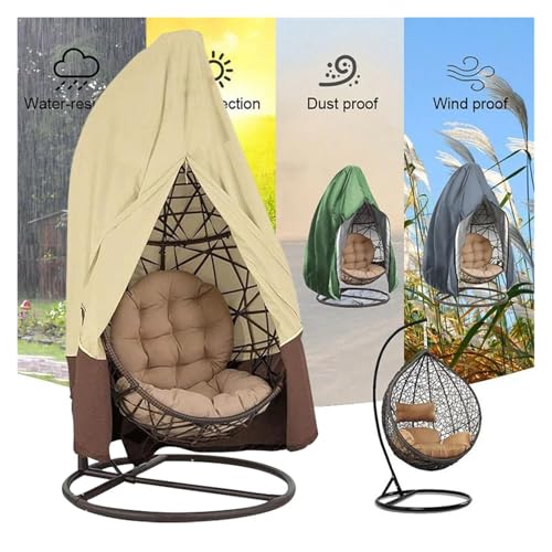 Housse de protection for balancelle suspendue extérieure bâche fauteuil œuf