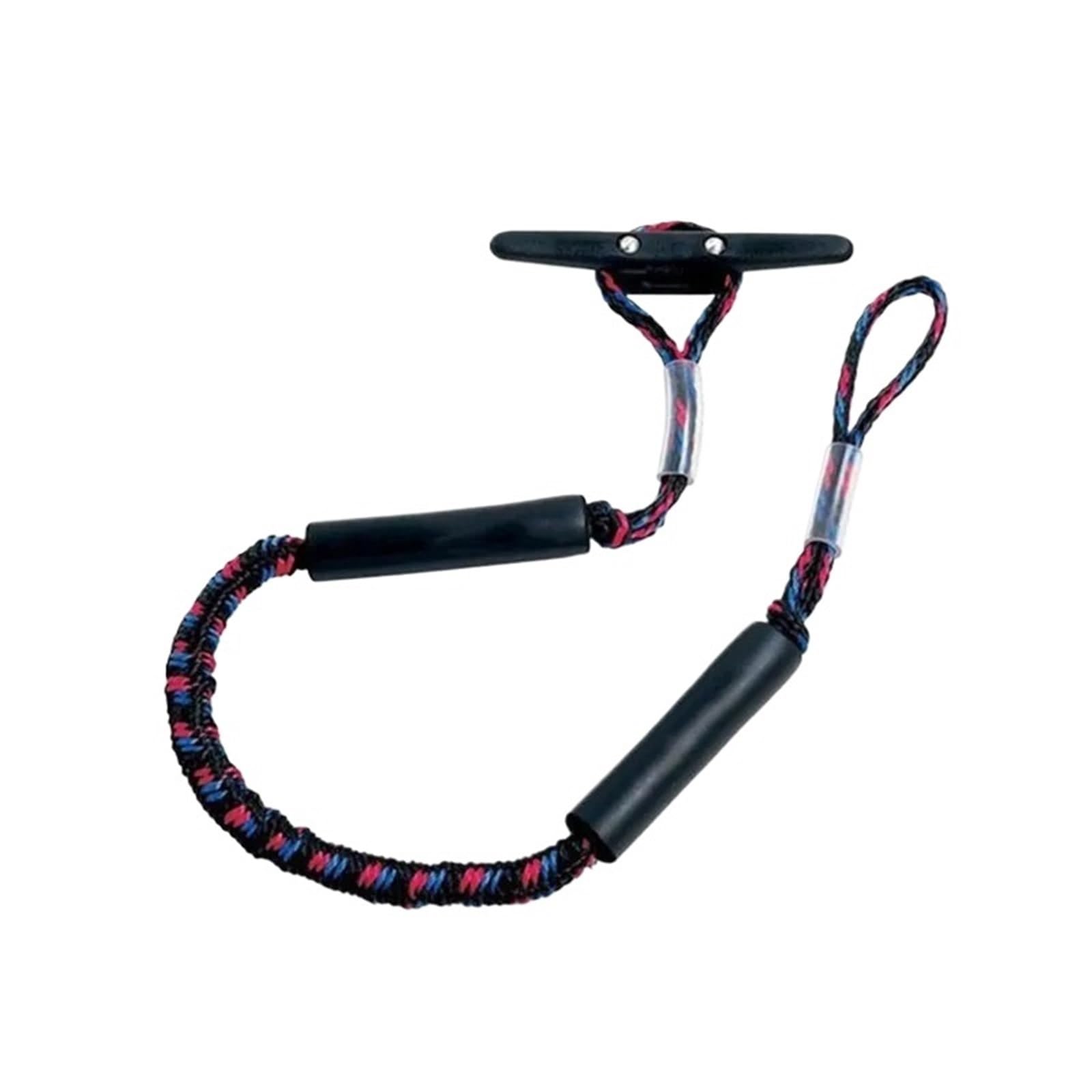 Festmacherleine, 2-teiliges Set Bungee-Dock-Linie Festmacher-Dock ausziehbar oder sicheres Andocken von Kanus, Motorbooten, Zubehör