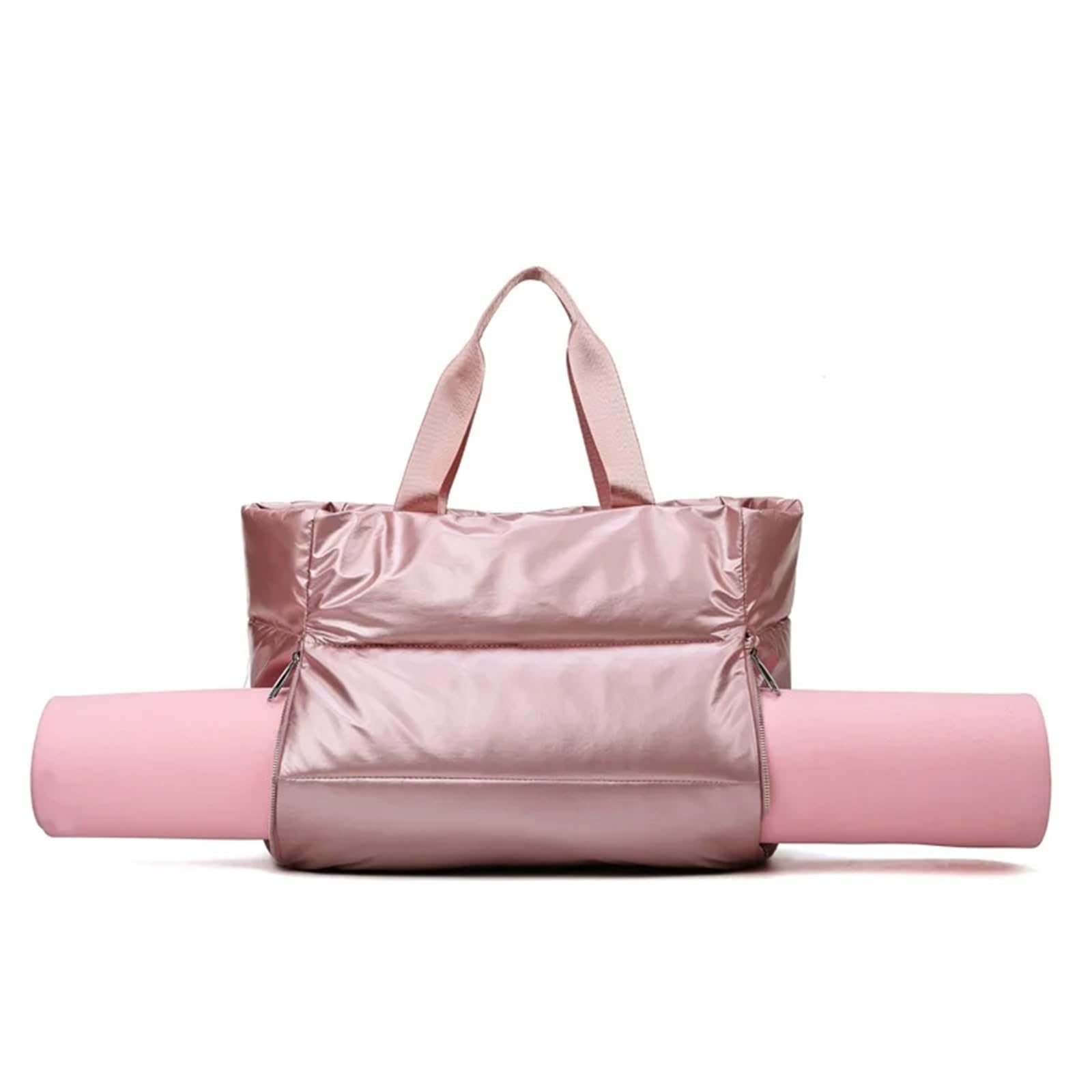 Torba na matę do jogi, Yoga Mat Bag Large Travel Shoulder Storage with Zipper for Wet and Dry Items