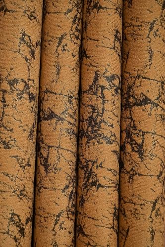 Image of Window Curtain 5 Feet Long for Living Room - Window Curtain Set of 1 Pcs Panel, Velvet Curtain Blackout & Stylish Parda for Home Decor & Office Beige Colour