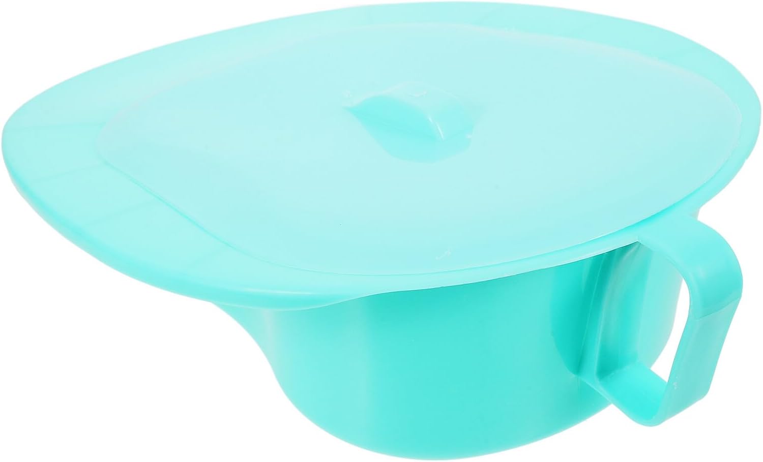 Portable Bed Pan with Lid for Elderly Men and Women Heavy Duty Large Bedpan for Bedridden Patients Odor-Resistant Urinal Bucket Toilet Seat Secure and Simple to Clean for Home and