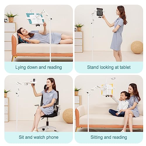 Support de livre sur pied réglable pour lire confortablement au lit - 7