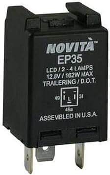 Electronic Flasher, 3 Terminal I.S.O. EP35C