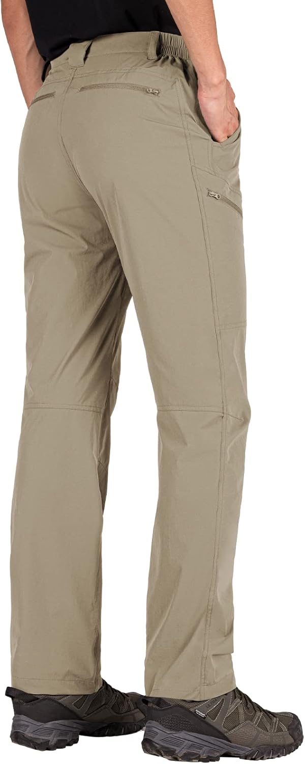 Men's Cargo Hiking Pants Quick Dry Lightweight Water Resistant Breathable Work Pants for Men with Multi Pockets - Image 2