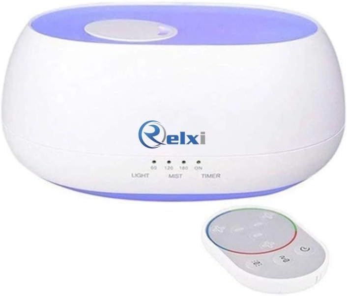 Relxi Health Cloud Mist 4-in-1 Air Humidifier and Aroma Diffuser with Remote Control (500 ml)