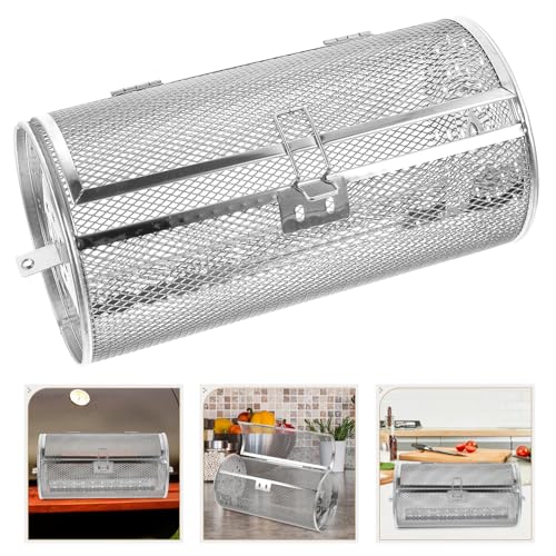 Panier de cuisson en acier inoxydable durable pour rôtissoire de cuisine