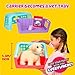 Little Live Pets Ouchies Cooper The Retriever Puppy, 50+ Sounds, Limping to Walking Puppy Toy with Vet Carrier, Interactive Toy Dog for Kids Ages 5+