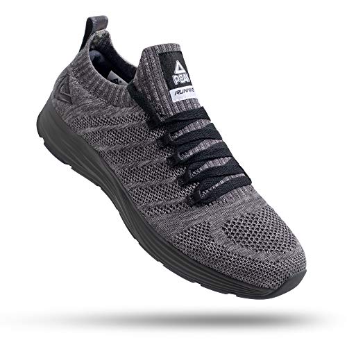 Image of PEAK Mens Lightweight Walking Shoes Comfortable Slip On Sports Sneakers for Tennis, Gym, Running, Casual Workout