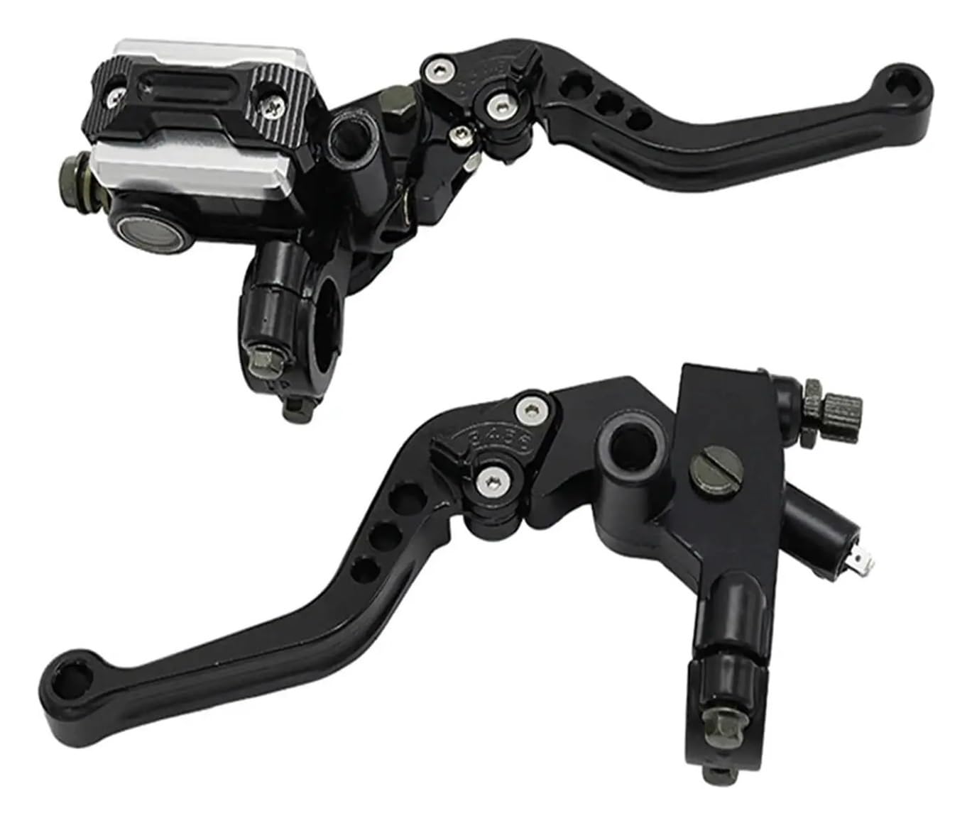 Leviers de frein et d'embrayage moto pour rénover guidon 22mm et pompe DOT