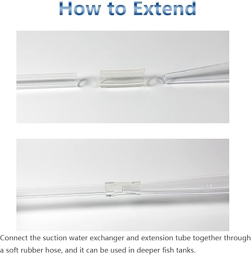 Miniatura 4 de Herramientas de limpieza de peceras, mini cambiador de agua manual para pecera, cuentagotas de acuario, removedor de residuos de limpieza de peceras